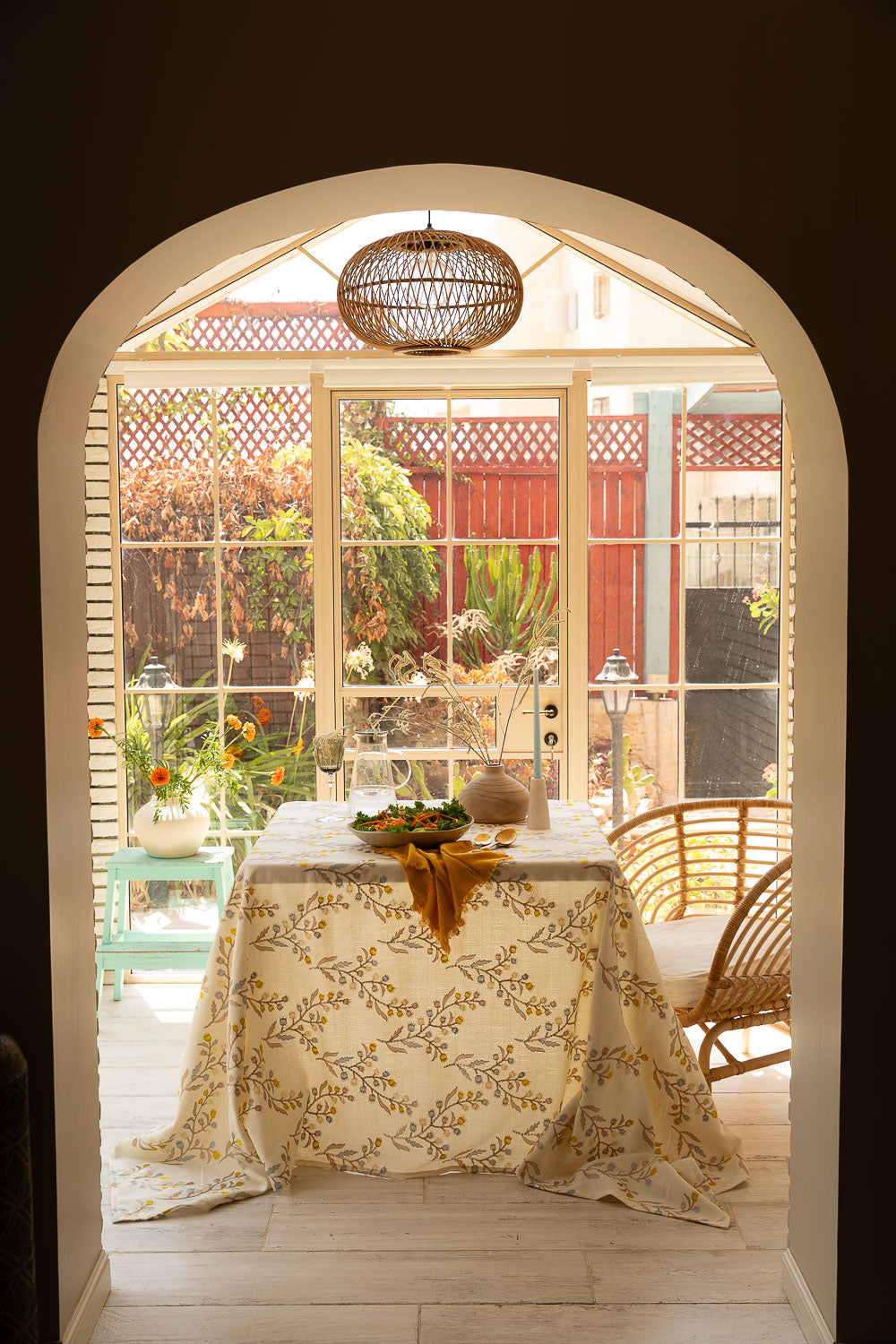 מפה שיבולים צהוב