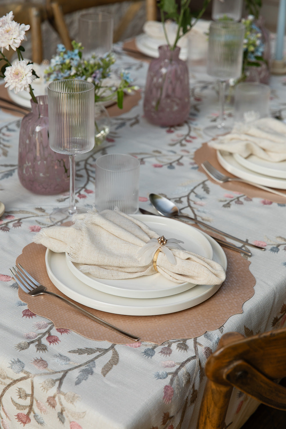 מפה שיבולים ורוד