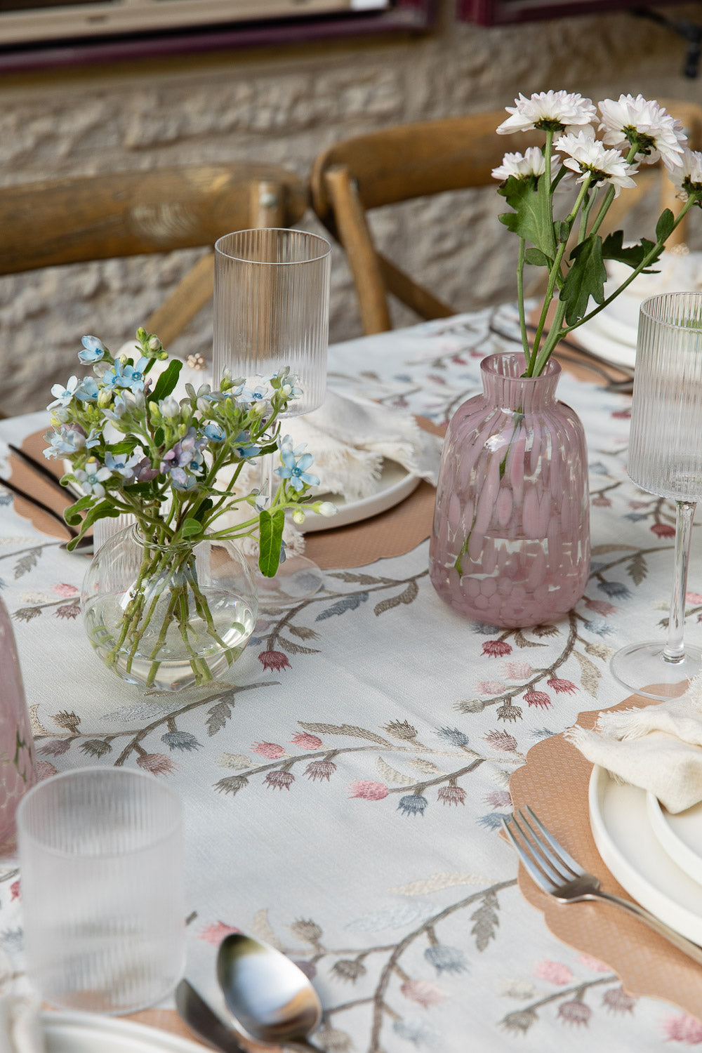 מפה שיבולים ורוד