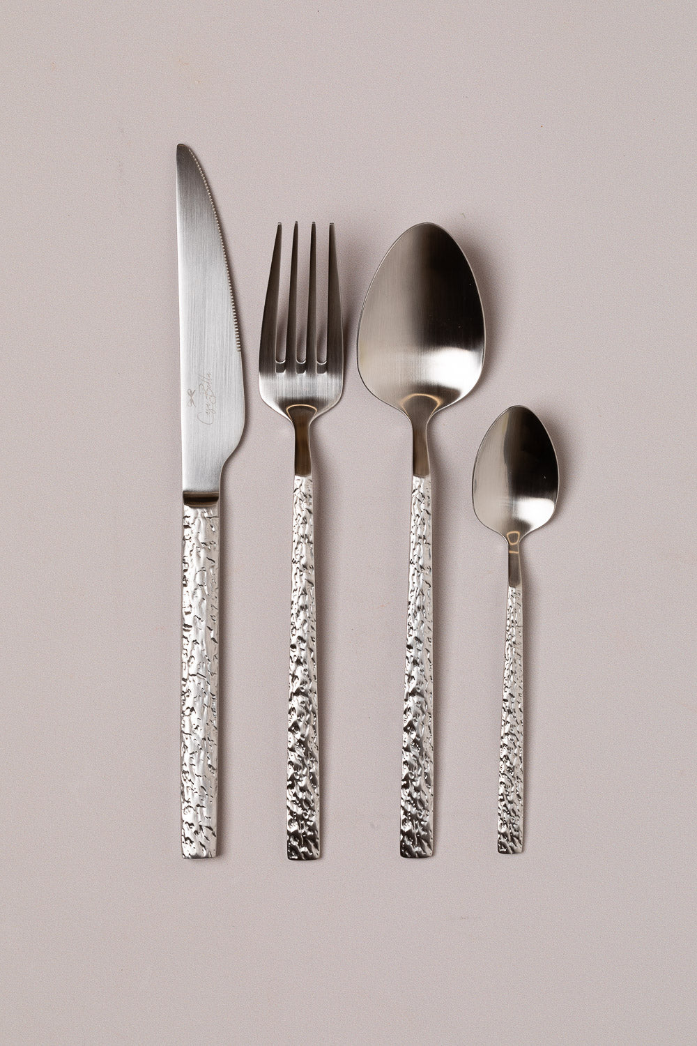 סט סכו"ם בלה כסף מט