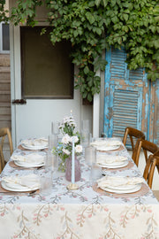 מפה שיבולים ורוד עגול