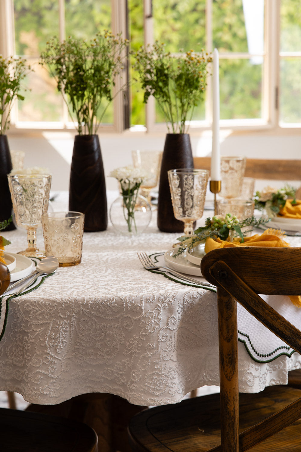 מפה מרסיי לבן מרובע