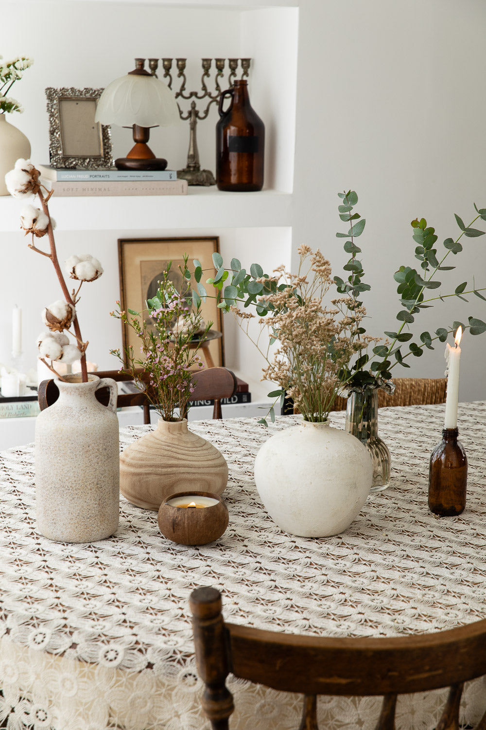 מפה קרושה לבן מוזהב