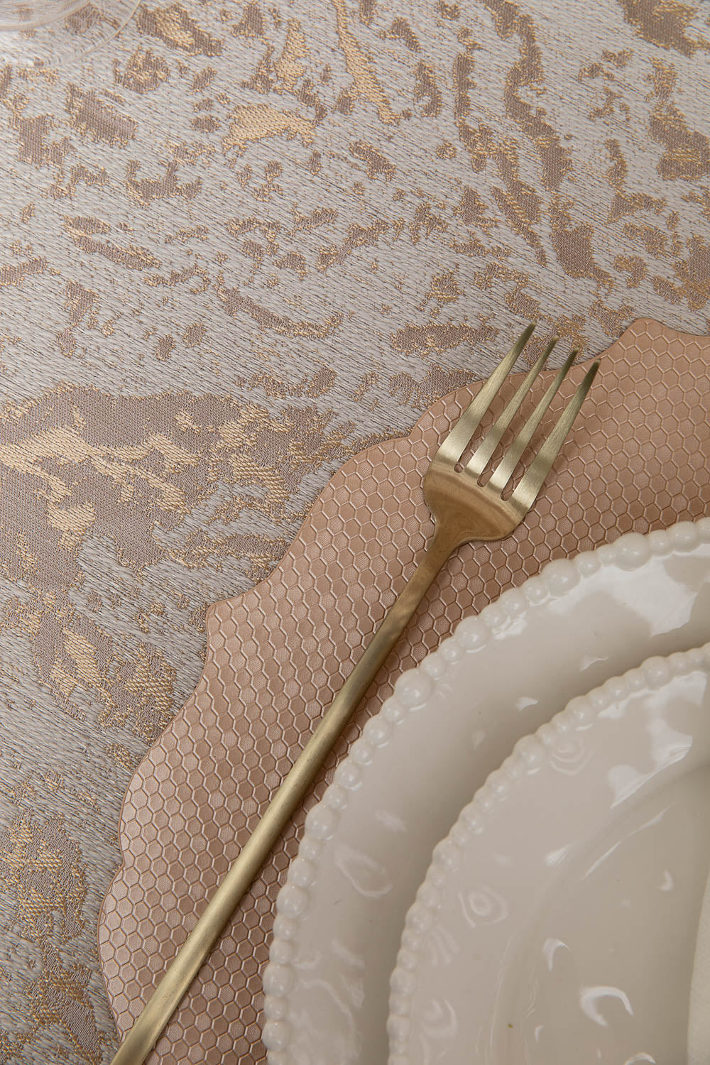 מפה סופט מוזהב מרובע