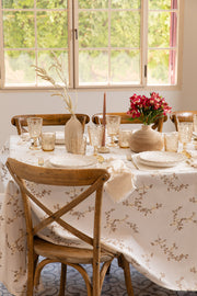 מפה גבעולים מוקה עגול