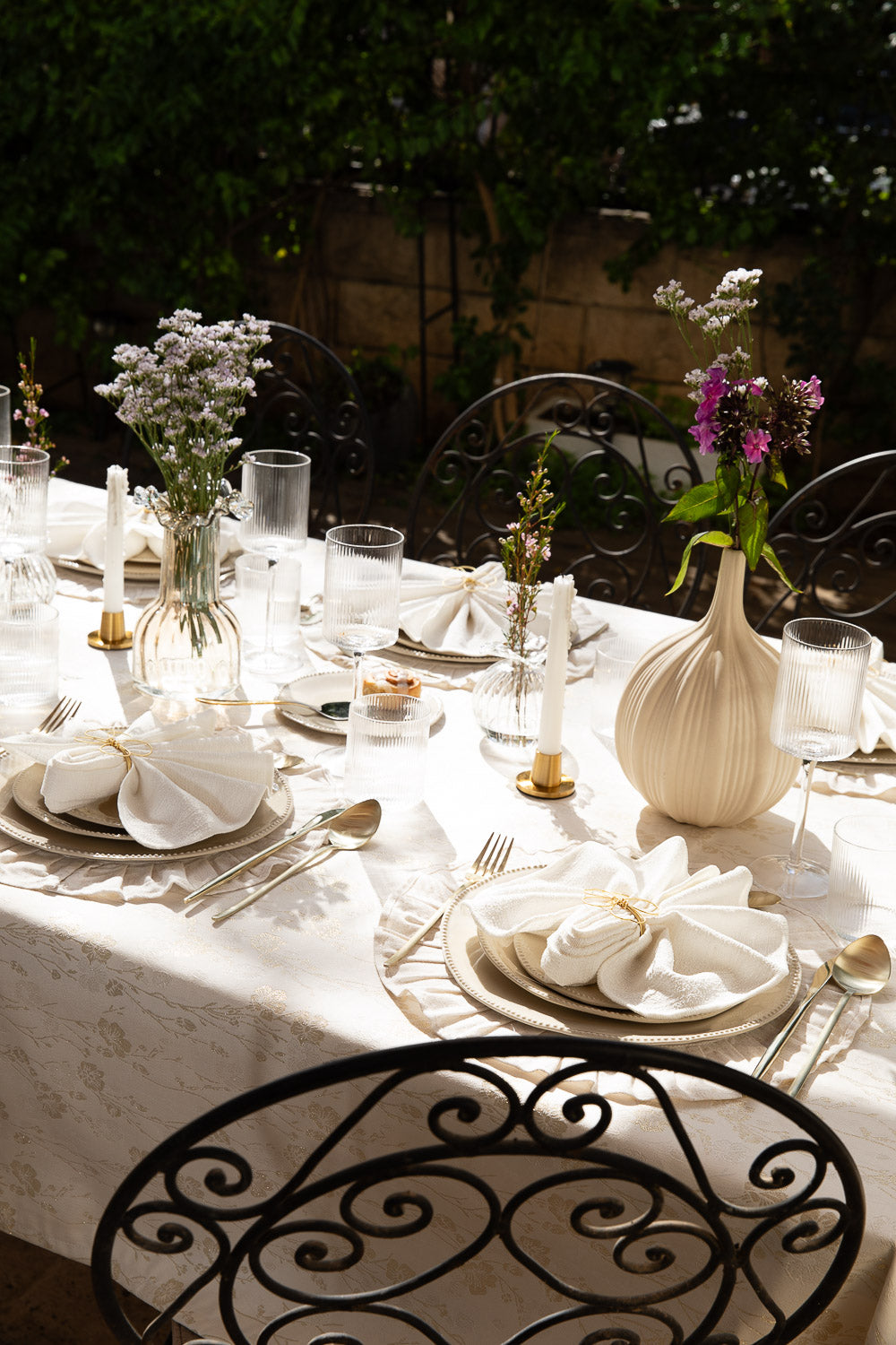 מפה גקארד זהב עגול