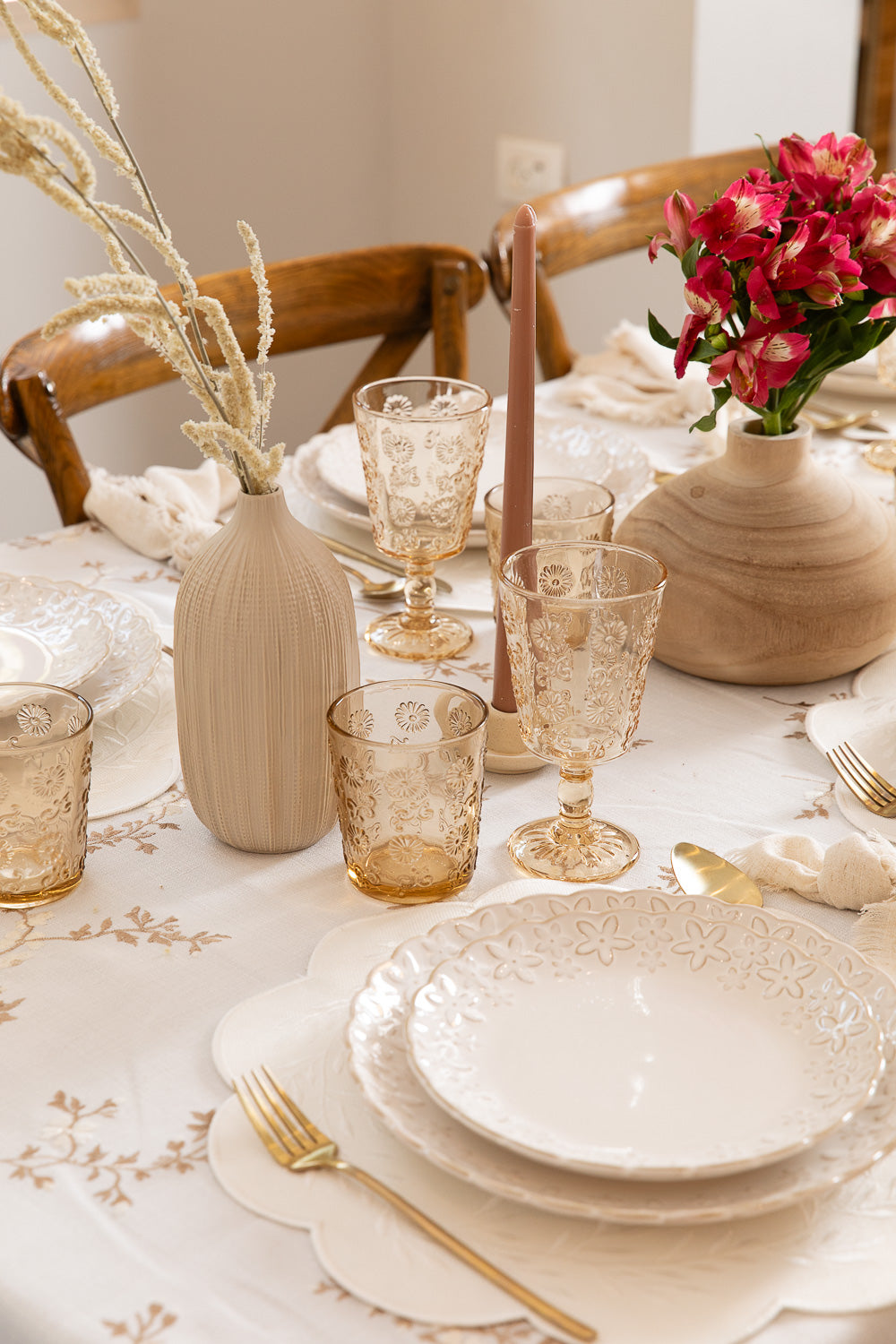 מפה גבעולים מוקה מרובע