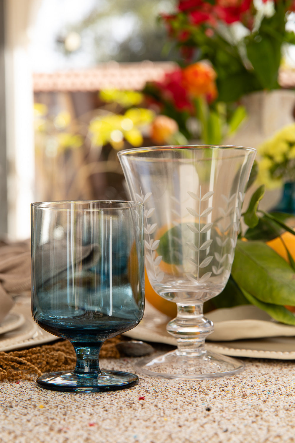 כוסות אייס צבעוניים כחול