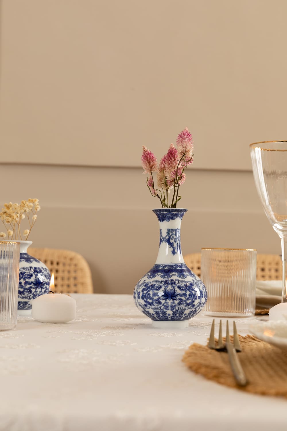 מפה אניס לבן מרובע