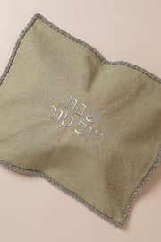 כ. חלה פשתן ירוק צמה