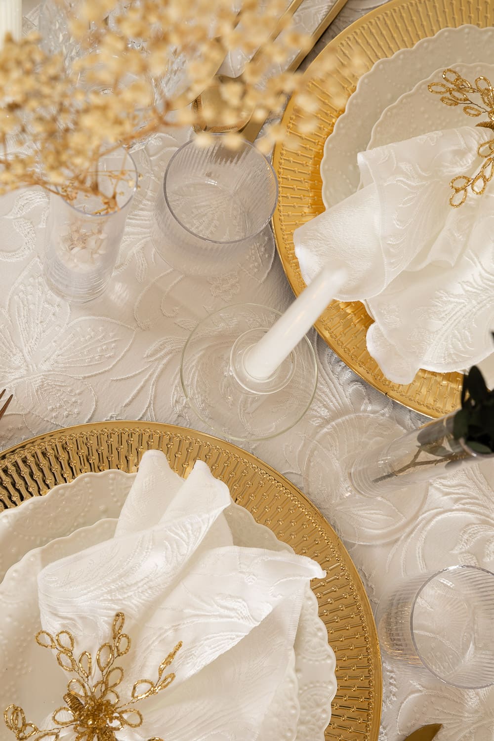 מפה ונילה עגול