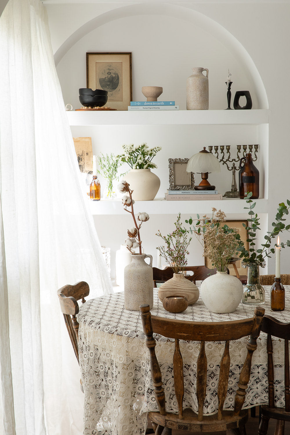 מפה קרושה לבן מוזהב