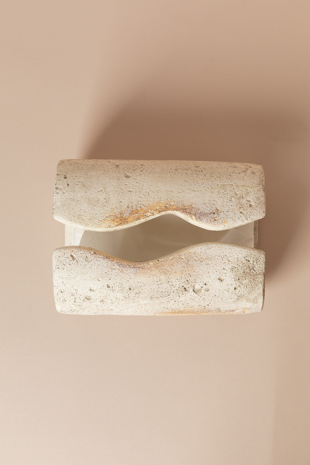 קופסת טישו שיש מעוגל