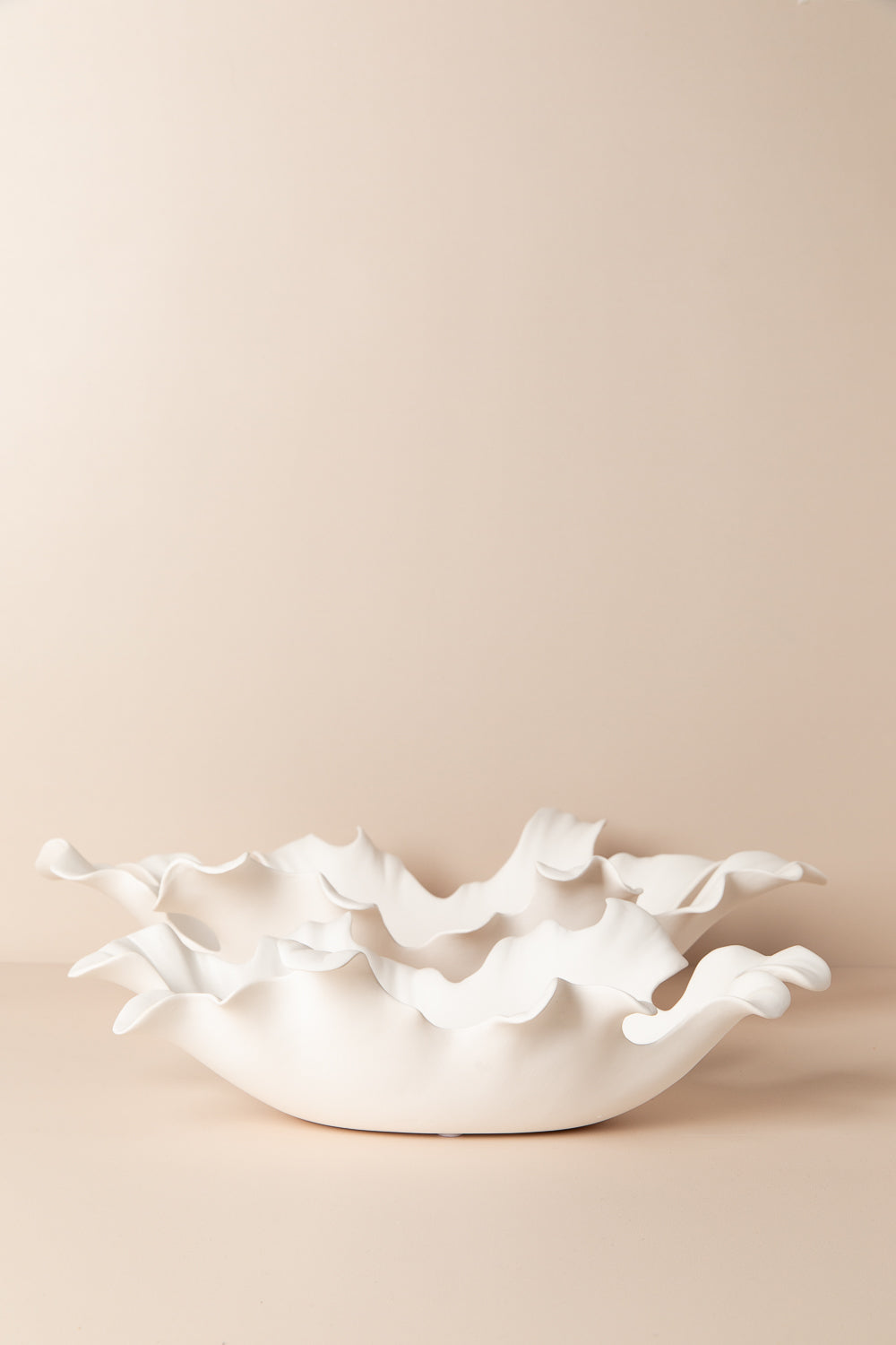 מגשי קרמיקה בל לבן