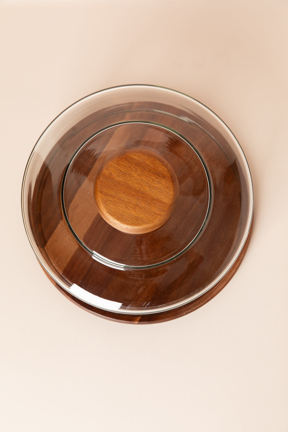 פעמון לעוגה מכסה זכוכית