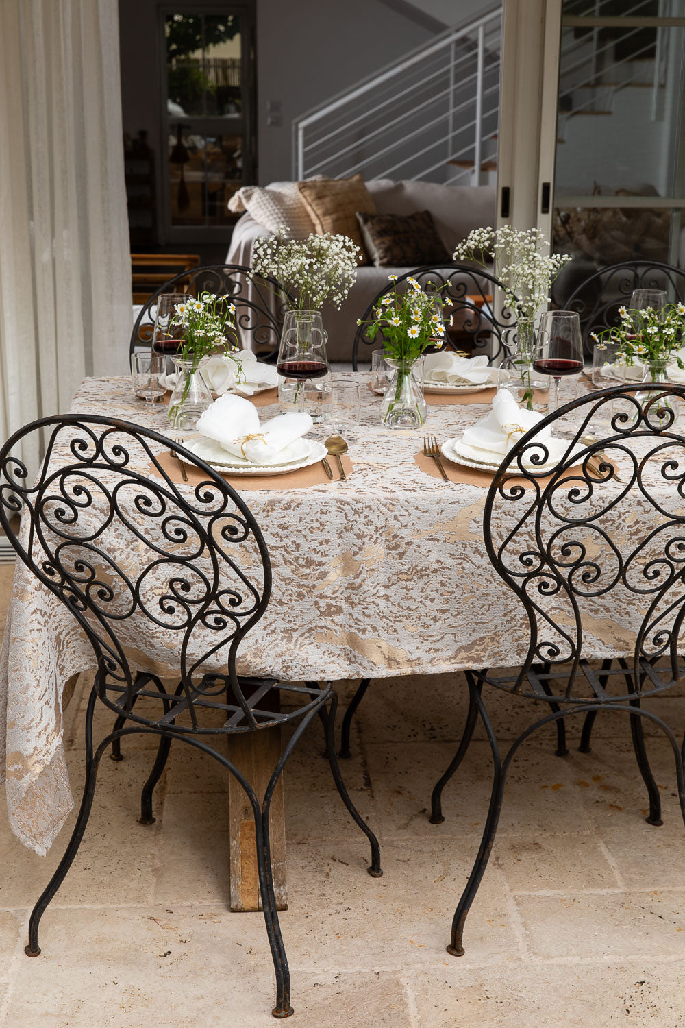 מפה סופט מוזהב מרובע