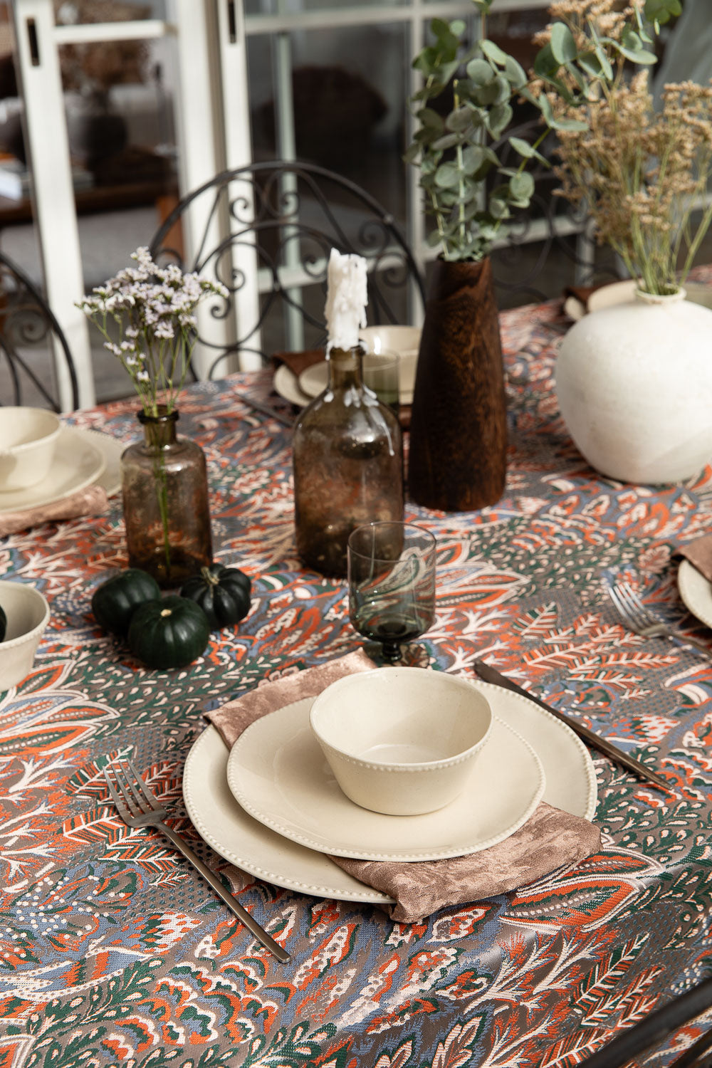 מפה סוואנה עגול