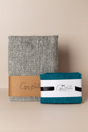 מארז שחור לבן טורקיז