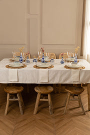 מפה אניס לבן מרובע