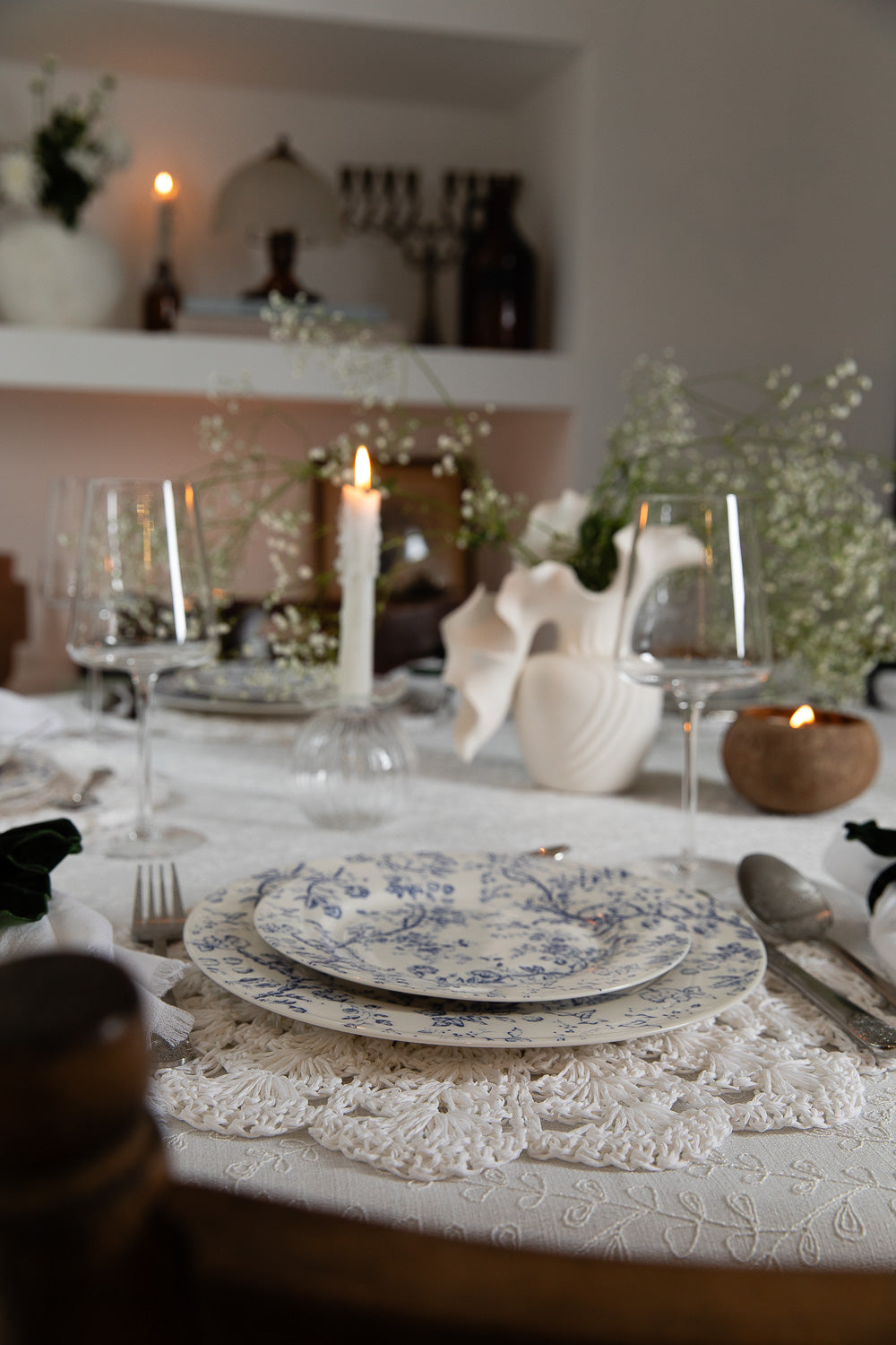 אגרטל סוכריה זכוכית שקוף