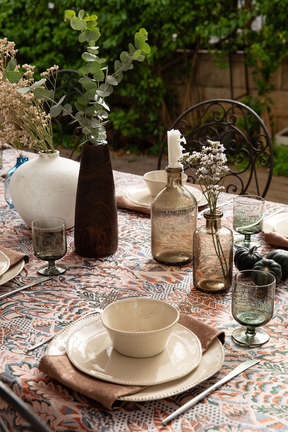 מפה סוואנה עגול