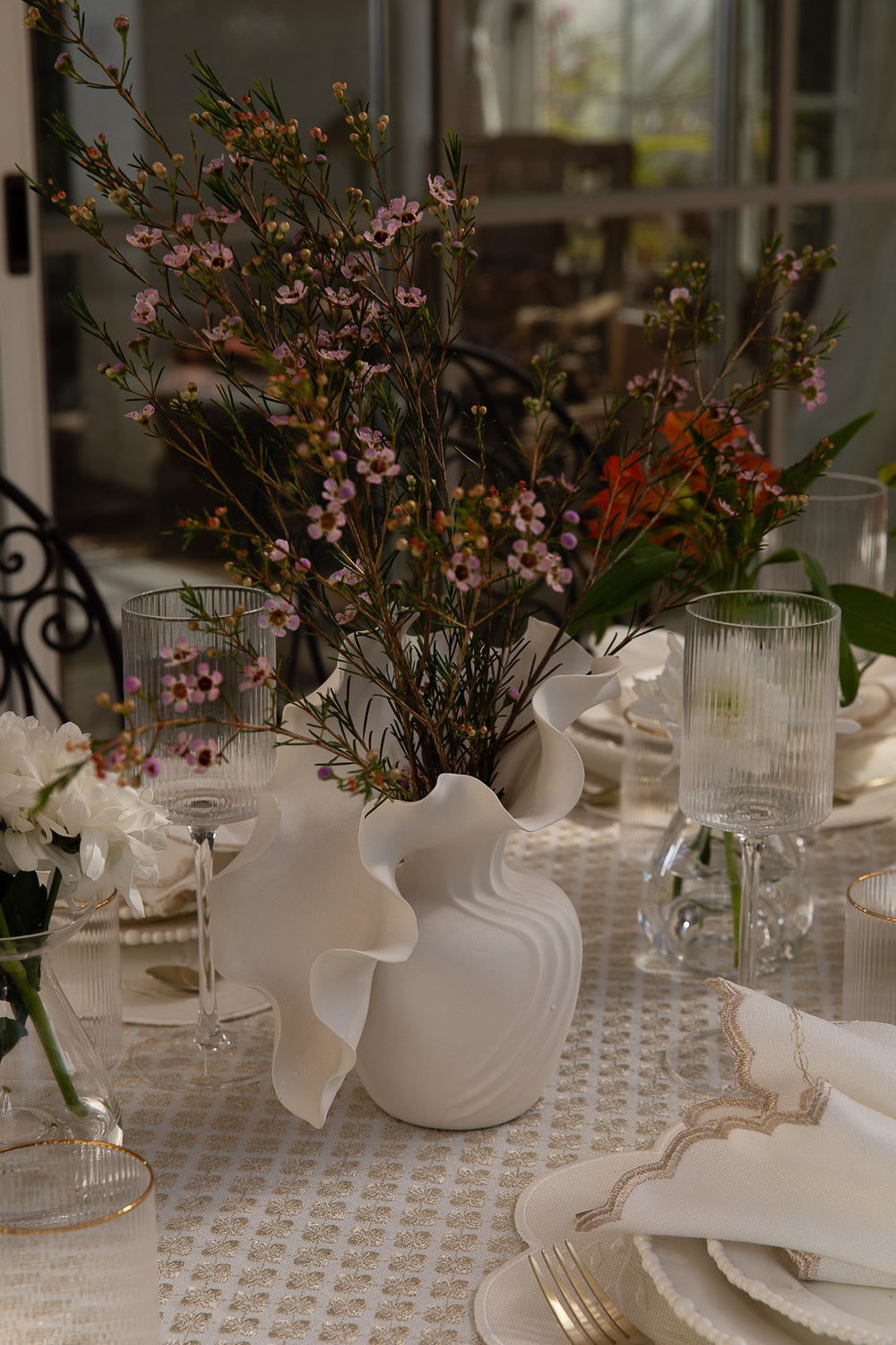 מפה ואן קליף זהב מרובע