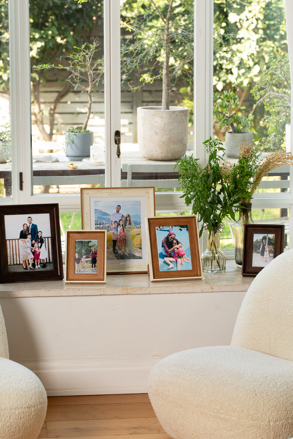 מסגרת קרם עבה לתמונה