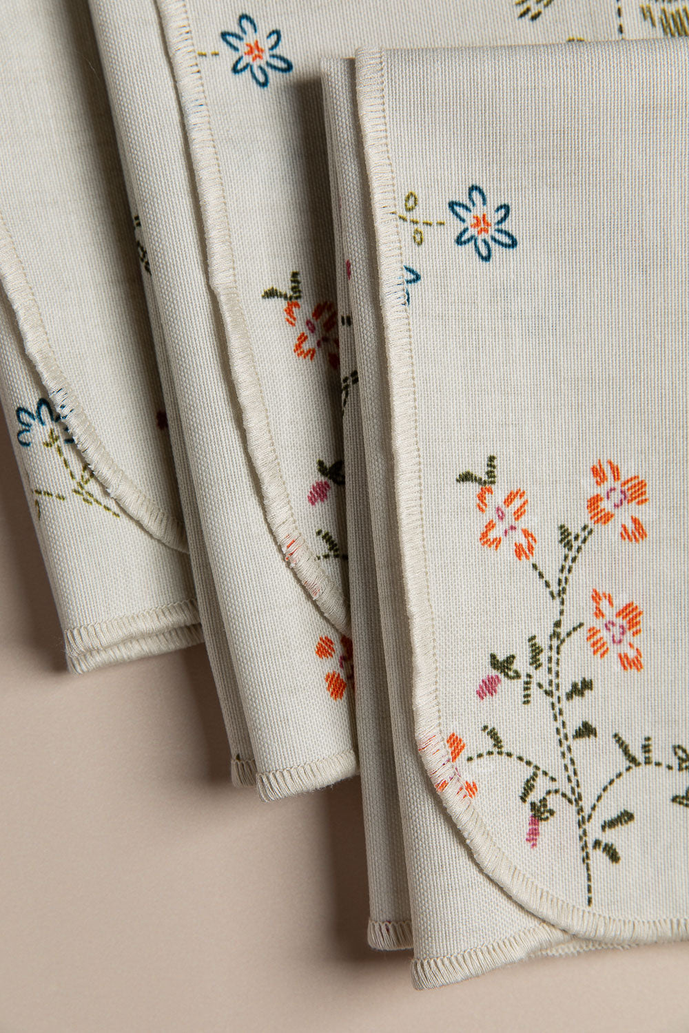 מפית קנבס מאוייר