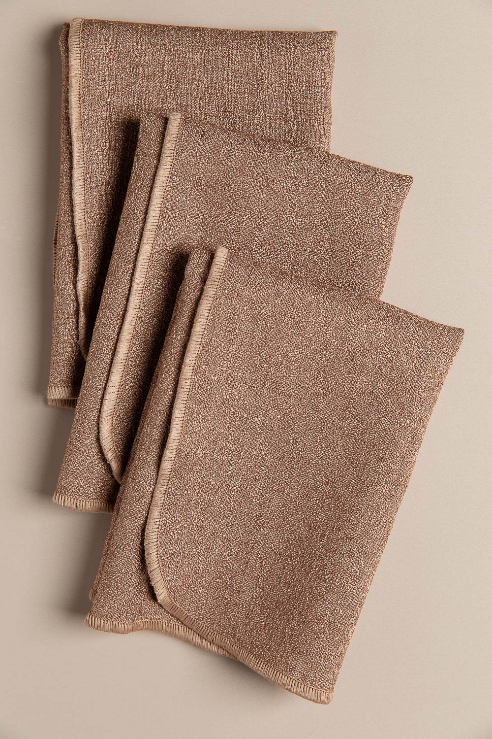 מפית פשתן מדוגם מעושן