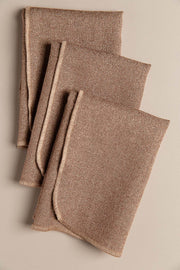 מפית פשתן מדוגם מעושן