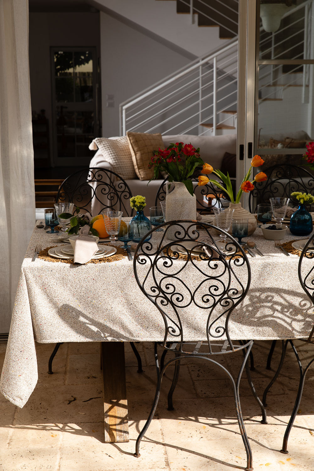 מפה ליה דוטס צבעוני