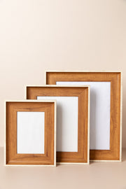 מסגרת עץ עבה לתמונה